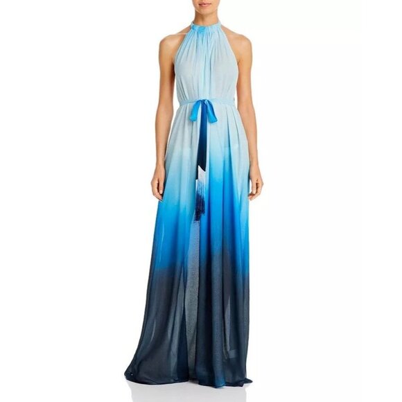 Jonathan Simkhai Dress Ombre Swim Cover-Up Maxi Blue Size S | NWT Resort Patio - Picture 4 of 13